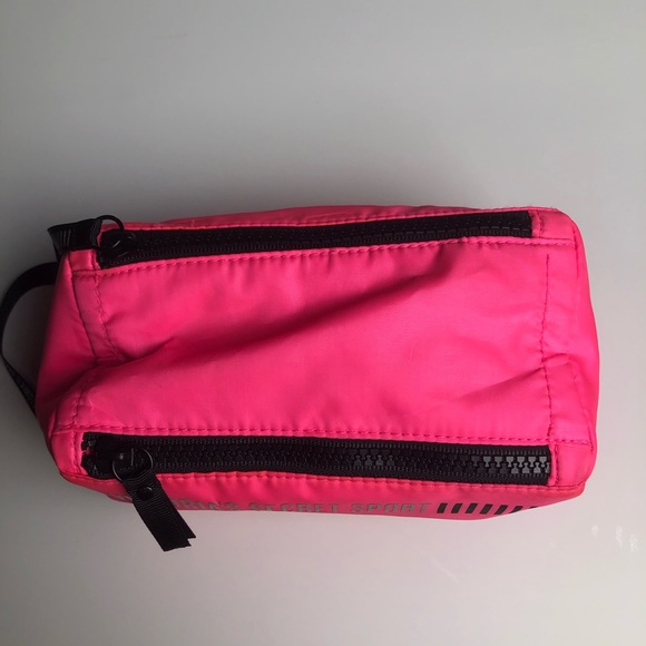 Cute Neon Pink VSX cosmetics bag - Picture 6 of 8